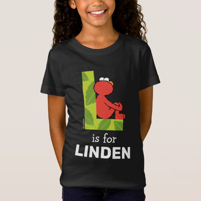 Elmo Alphabet | L LÖV T Shirt (Framsida)