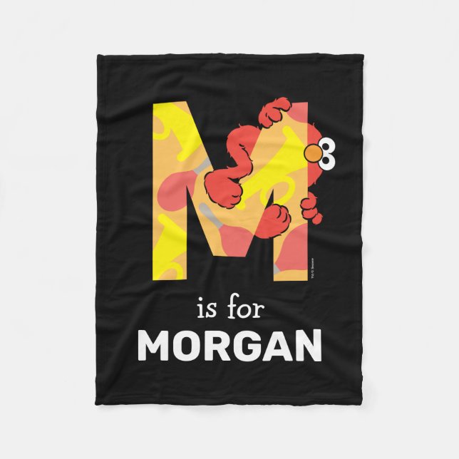 Elmo Alphabet | M Music Fleecefilt (Framsidan)