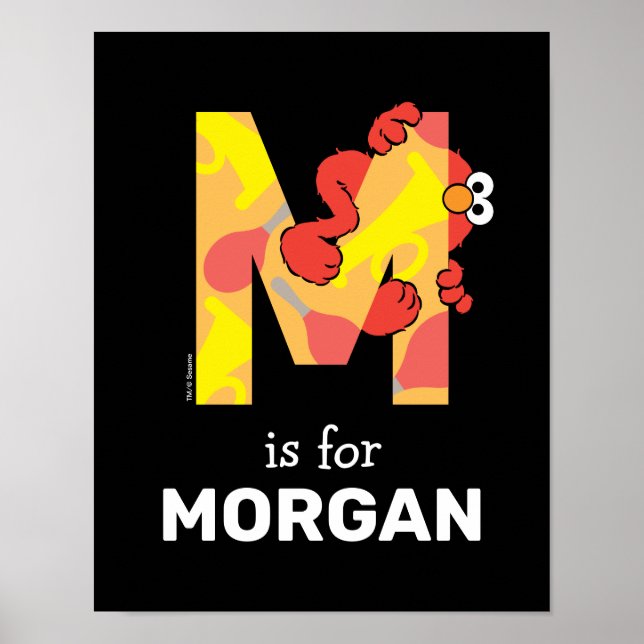 Elmo Alphabet | M Musik Poster (Framsidan)