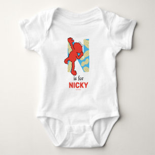 Elmo Alphabet N Nöt T Shirt