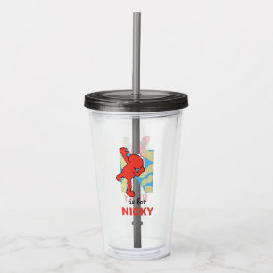 Elmo Alphabet N Nöt Take Away Mugg
