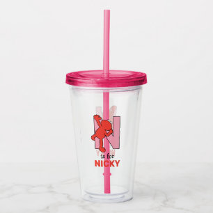 Elmo Alphabet   N Rosa Take Away Mugg