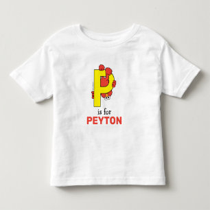Elmo Alphabet   P GULT T Shirt