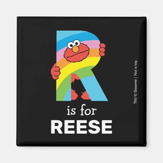 Elmo Alphabet | R Rainbow Magnet (Framsidan)