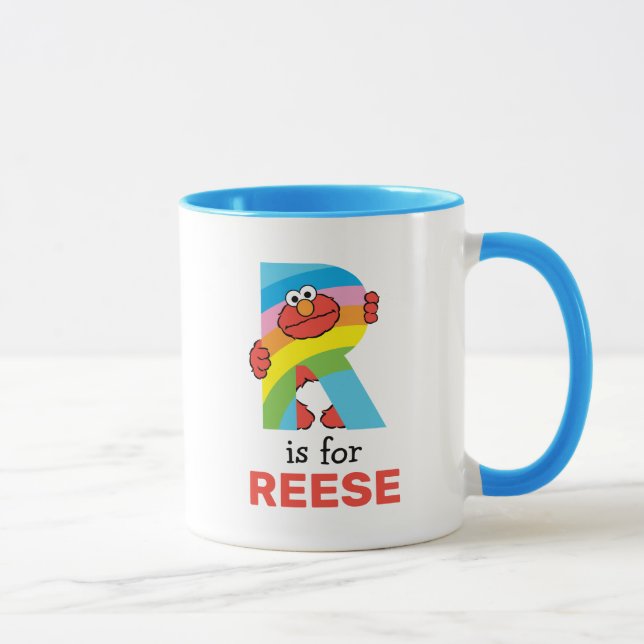 Elmo Alphabet | R Rainbow Mugg (Höger)