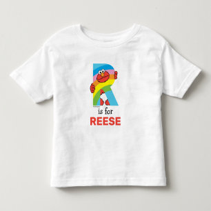 Elmo Alphabet   R Rainbow T Shirt