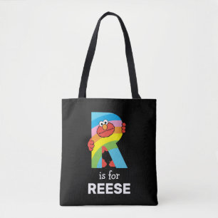 Elmo Alphabet R Rainbow Tygkasse