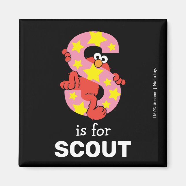 Elmo Alphabet | S Star Magnet (Framsidan)