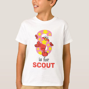 Elmo Alphabet S Star T Shirt