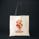 Elmo Alphabet | S Star Tygkasse<br><div class="desc">Den här söta konsten har Elmo som pockar i hela alfabetets brev. Anpassa den här söta Sesame Street-designen genom att lägga till ditt barns namn. © 2021 Sesame Workshop. www.sesamestreet.org</div>