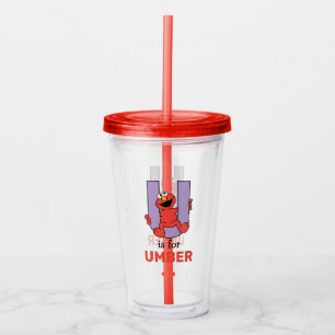 Elmo Alphabet U-Lila Take Away Mugg