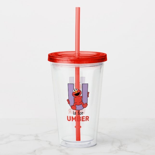 Elmo Alphabet | U-Lila Take Away Mugg (Framsida)