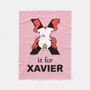 Elmo Alphabet   X Xray Fleecefilt