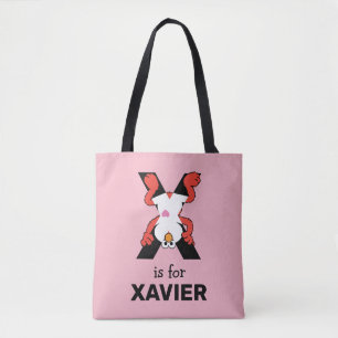 Elmo Alphabet X Xray Tygkasse
