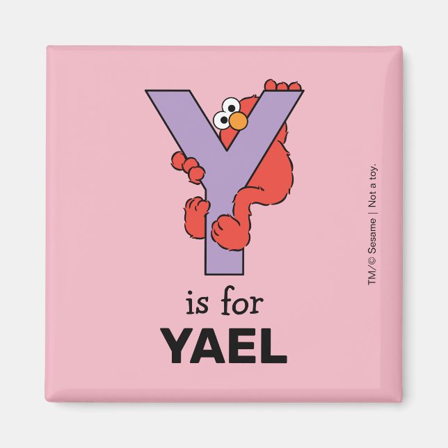 Elmo Alphabet | Y-Lila Magnet (Framsidan)