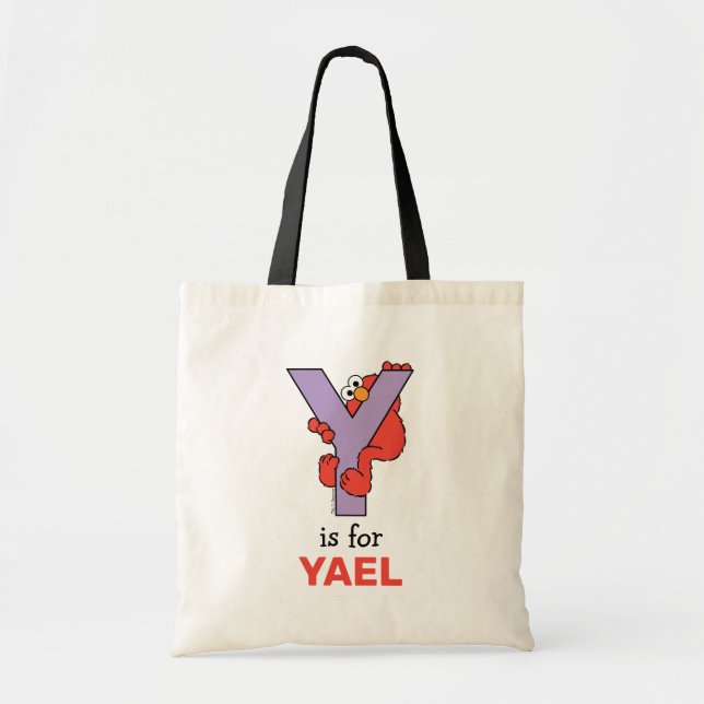 Elmo Alphabet | Y-Lila Tygkasse (Framsidan)