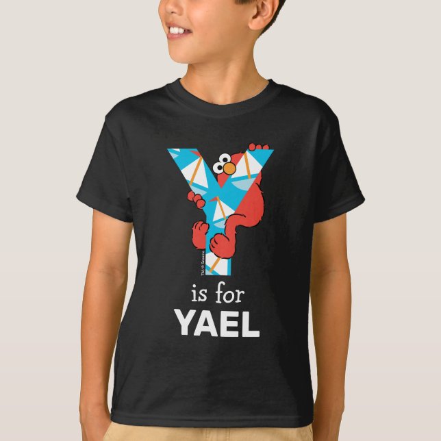 Elmo Alphabet | Y Yacht T Shirt (Framsida)