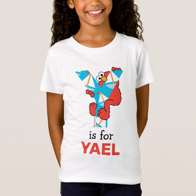 Elmo Alphabet | Y Yacht T Shirt (Framsida)