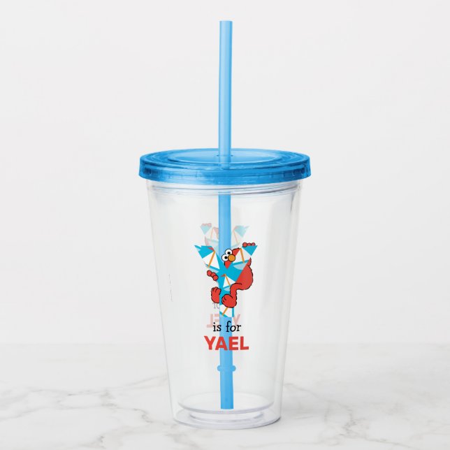 Elmo Alphabet | Y Yacht Take Away Mugg (Framsida)