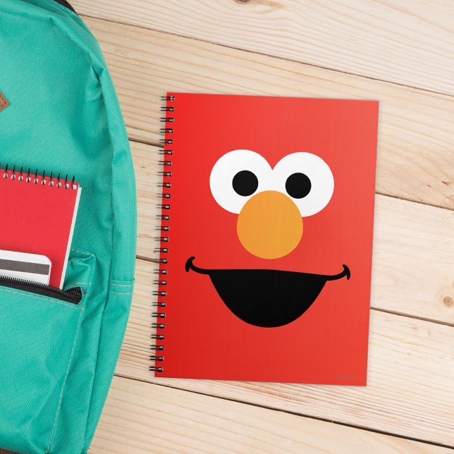 Elmo Ansikte Art Anteckningsbok (Skapare uppladdad)