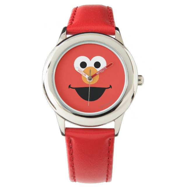 Elmo Ansikte Art Armbandsur (Framsida)