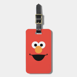 Elmo Ansikte Art Bagagebricka