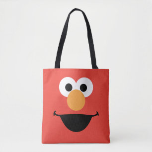 Elmo Ansikte Art Tygkasse