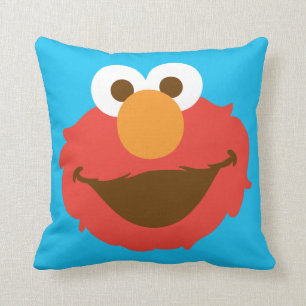 Elmo ansikte kudde