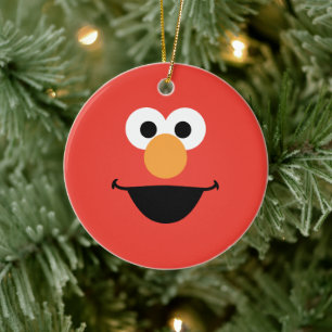 Elmo Ansiktskonst Julgransprydnad Keramik