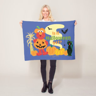 Elmo Är det Halloween än? Fleecefilt