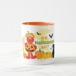 Elmo   Är det Halloween än? Mugg