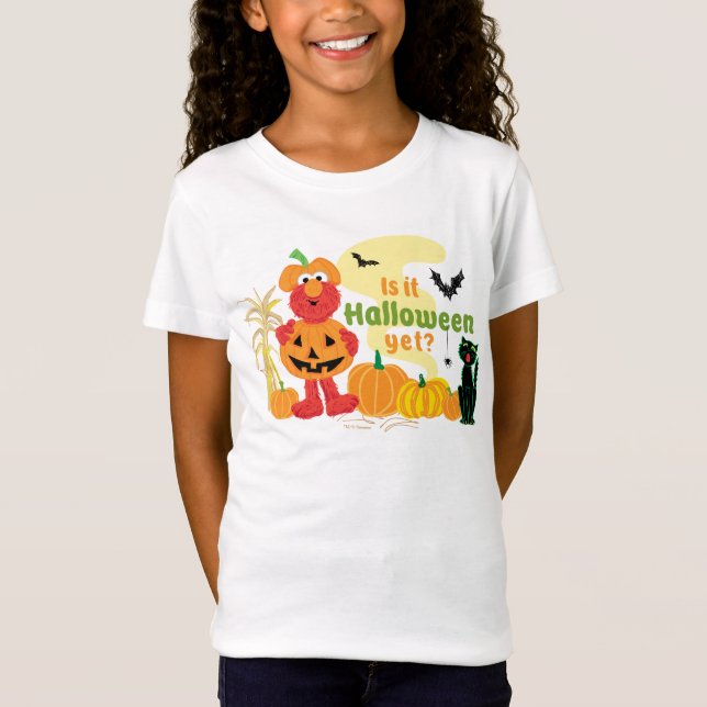 Elmo | Är det Halloween än? T Shirt (Framsida)