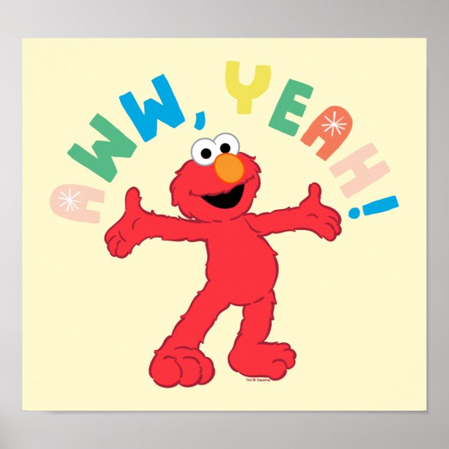 Elmo | Aww, ja! Poster (Framsidan)
