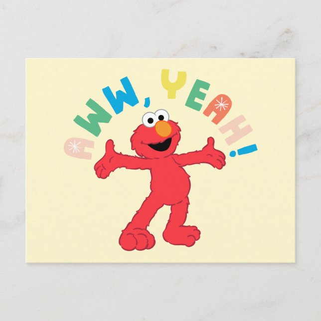 Elmo | Aww, ja! Vykort (Framsida)