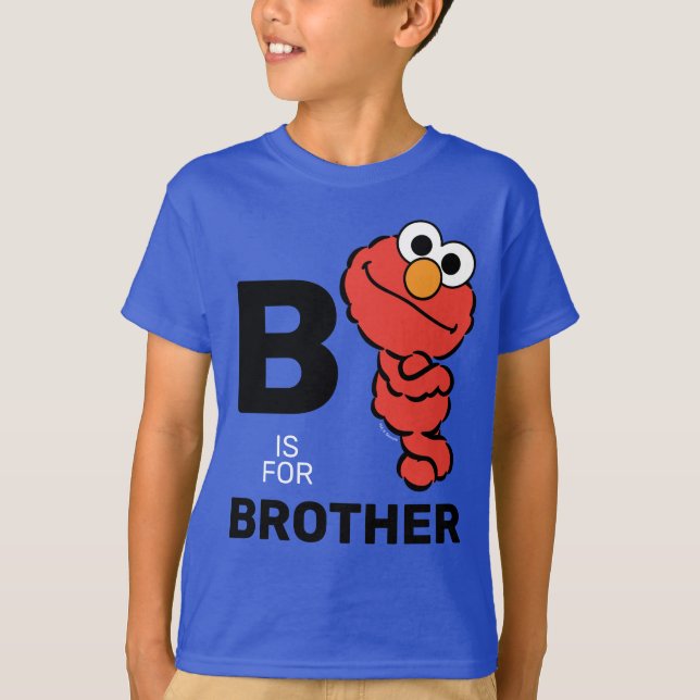 Elmo | B är för Bror T Shirt (Framsida)