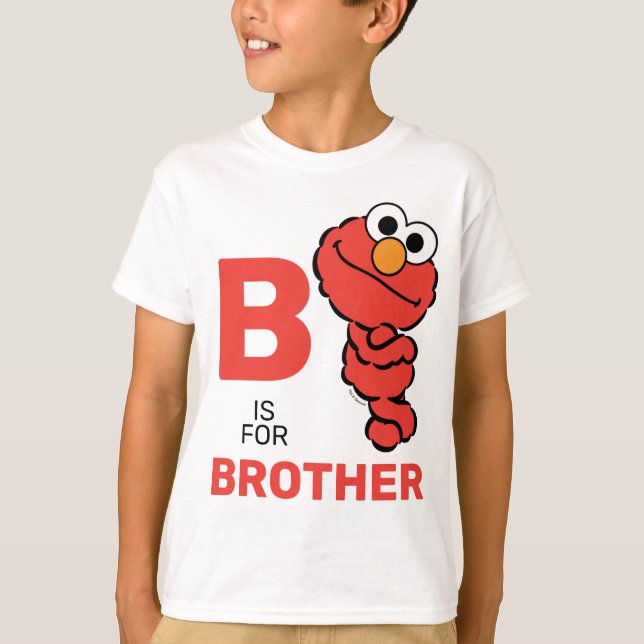 Elmo | B är för Brother T Shirt (Framsida)