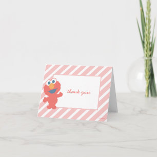 Elmo Baby Shower Tackkort