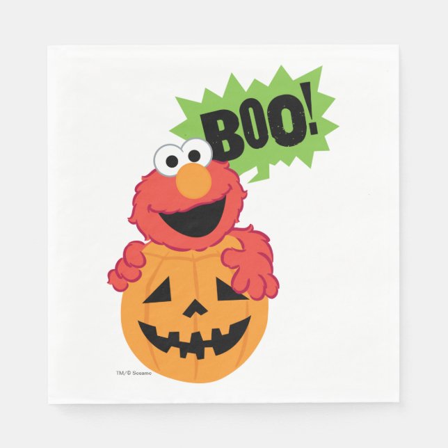 Elmo - Boo Pappersservett (Framsidan)