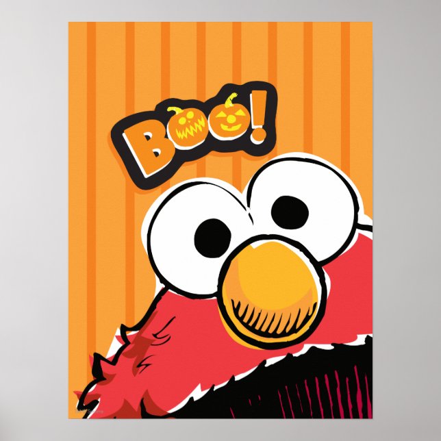 Elmo - Boo! Poster (Framsidan)