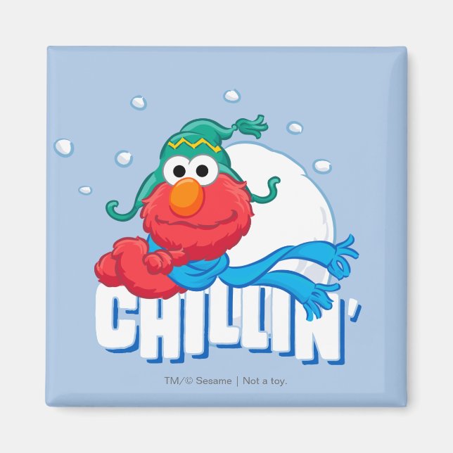 Elmo Chillin' Magnet (Framsidan)