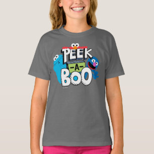 Elmo, Cookie & Grover   Kurragömma T Shirt