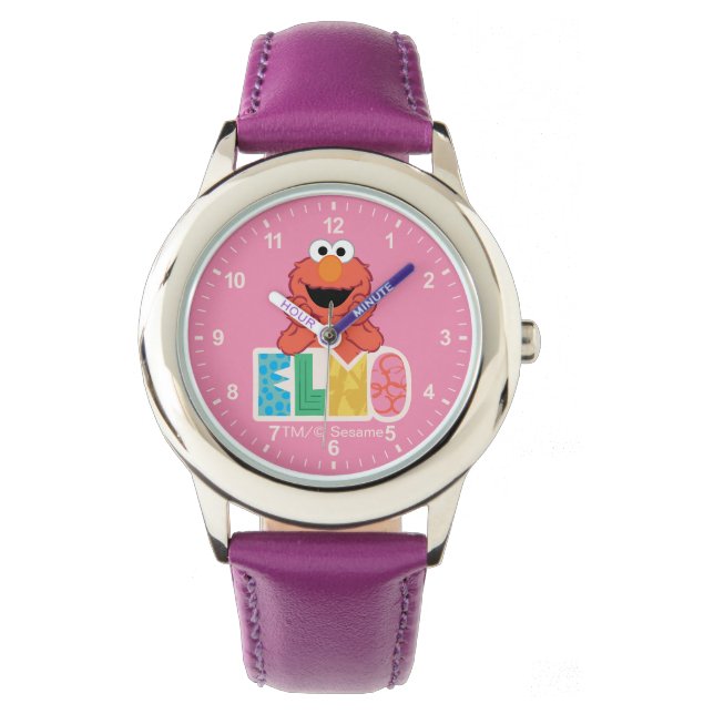 Elmo Cute & Roligt Armbandsur (Framsida)