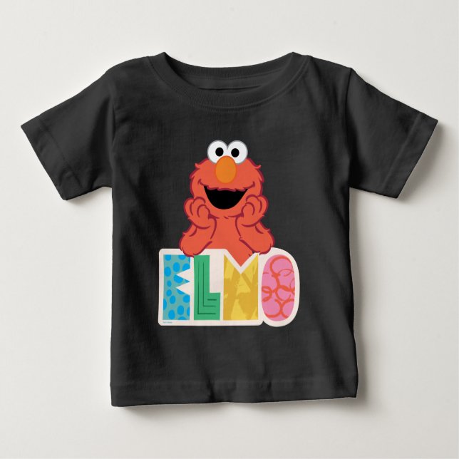 Elmo Cute & Roligt T Shirt (Framsida)