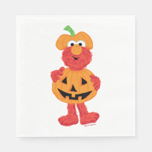 Elmo Cute som Pumpkin Pappersservett