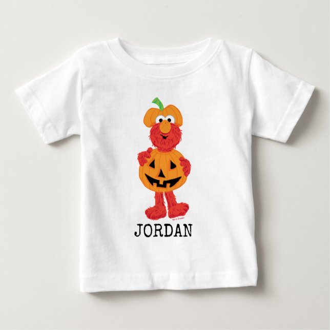 Elmo | Cute som Pumpkin T Shirt (Framsida)