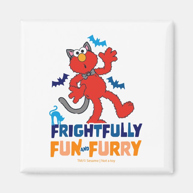 Elmo | Egentlig Roligt och Hårig Magnet (Framsidan)