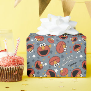 Elmo Elmo styr stjärnmönster Presentpapper