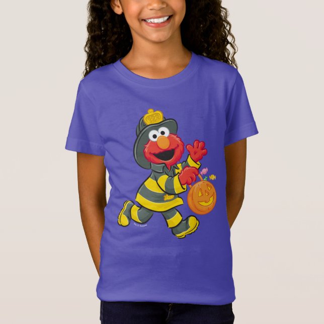 Elmo | Fireman Costume T Shirt (Framsida)
