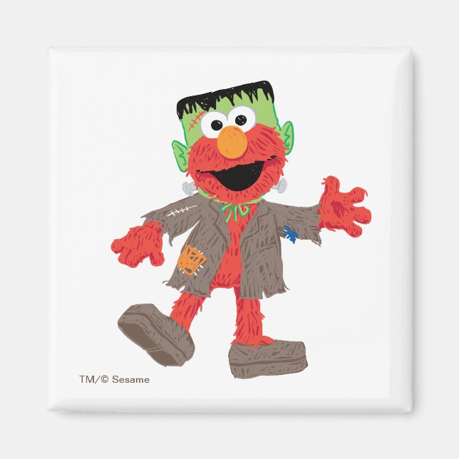 Elmo | Frankenstein Costume Magnet (Framsidan)