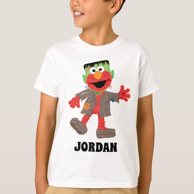 Elmo | Frankenstein-kostym T Shirt (Framsida)